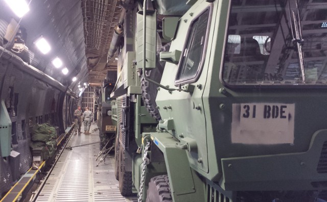Air defenders aid storm-riddled forward unit