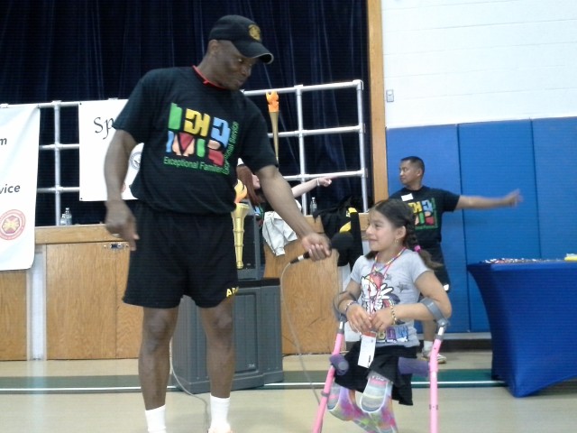 Presidio hosts inaugural 'special athletes' program