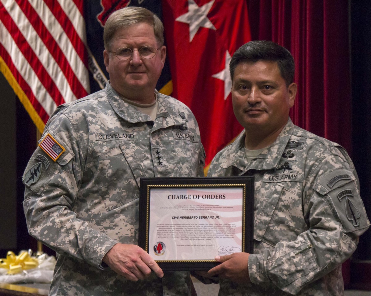 USASOC Welcomes Its First Command Chief Warrant Officer | Article | The ...