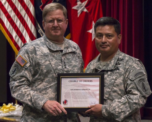 USASOC welcomes its first command chief warrant officer