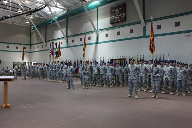 597th Trans. Bde Change  of Command Ceremony