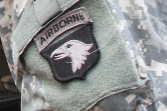 Guard, Reserve Soldiers don historic 'Old Abe' patch