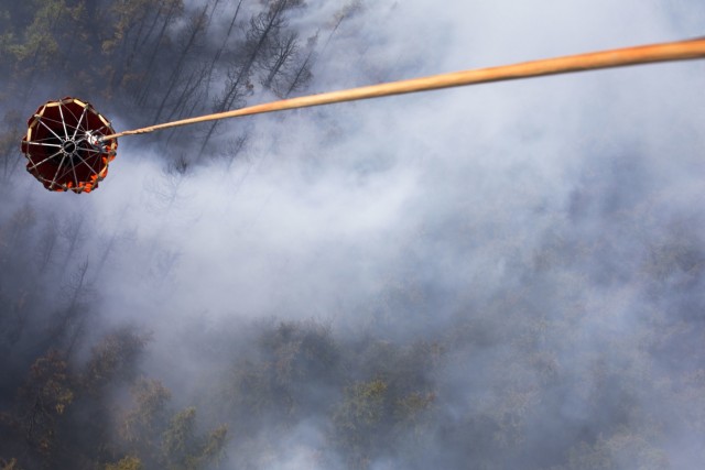 Alaska Army National Guard Black Hawk crews help fight Alaska fires