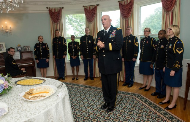 Odierno thanks Army Arlington Ladies for their dedication