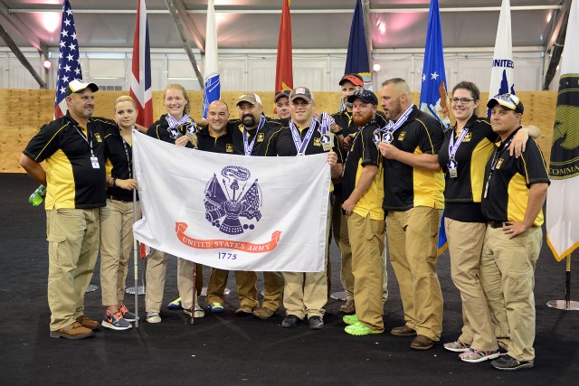 Army team gets all gold during DOD Warrior Games archery