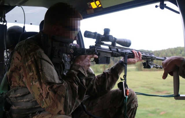 High angle shooting