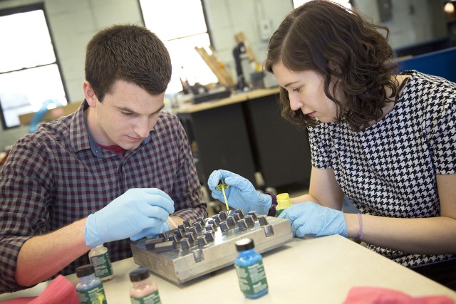 Breaking new ground, joint service team uses 3-D printing to test equipment