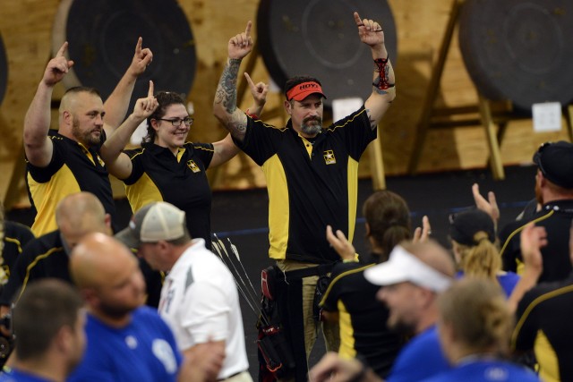 Army policeman takes silver, gold in archery, tackles PTSD during DOD Warrior Games