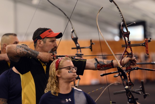 Army policeman takes silver, gold in archery, tackles PTSD during DOD Warrior Games