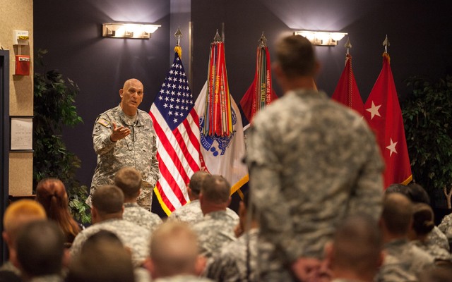 Odierno visits Fort Drum, tells troops to prepare for future uncertainties