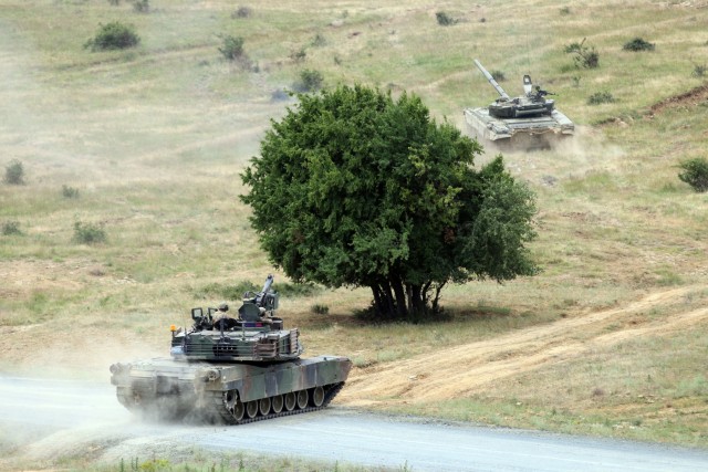 M1A2 Live Fire Bulgaria