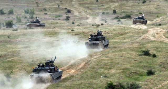 M1A2 Live Fire Abrams