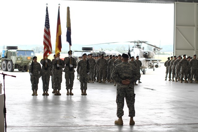 2nd Battalion of the 159th Aviation Regiment (Attack Reconnaissance) holds change of command ceremony