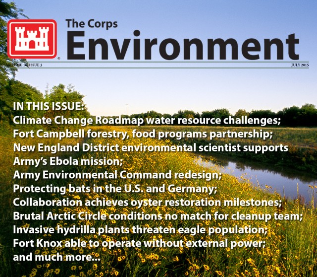 July issue of The Corps Environment