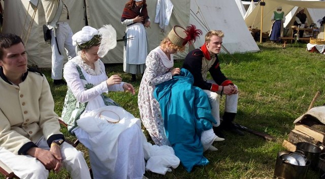 Living history: U.S. Army Reserve Colonel and family join Waterloo battle reenactment