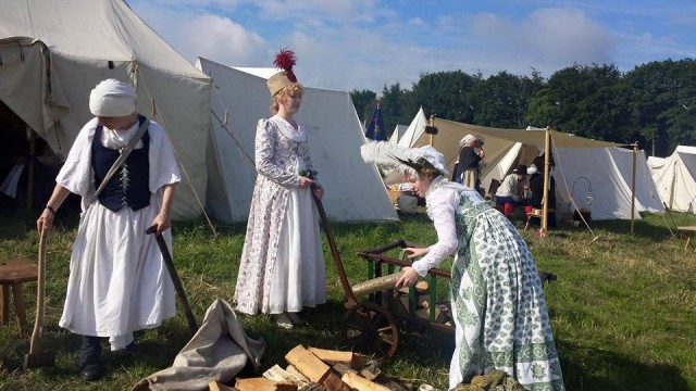 Living history: U.S. Army Reserve Colonel and family join Waterloo battle reenactment