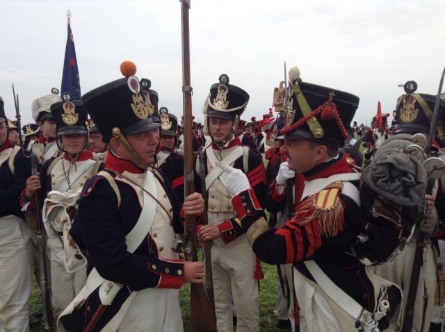 Living history: U.S. Army Reserve Colonel and family join Waterloo battle reenactment