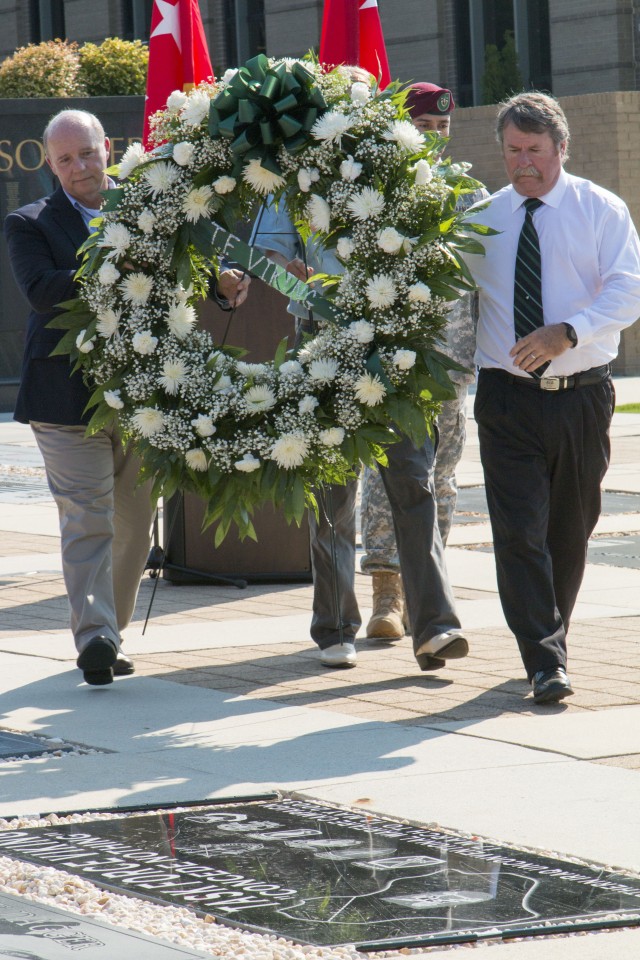 1st SFC hosts Task Force Viking stone laying ceremony