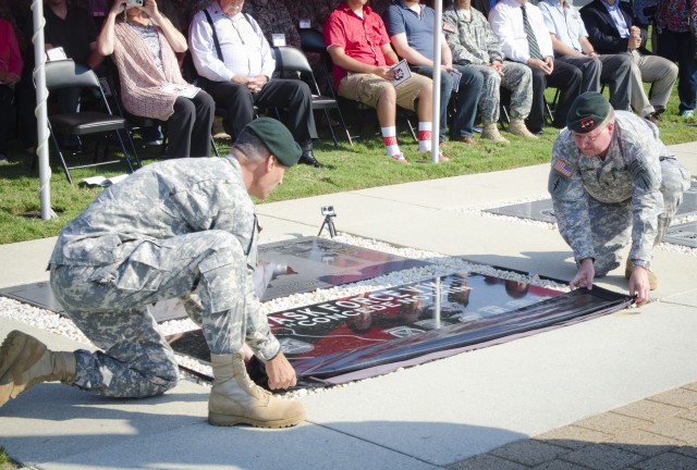 1st SFC hosts Task Force Viking stone laying ceremony