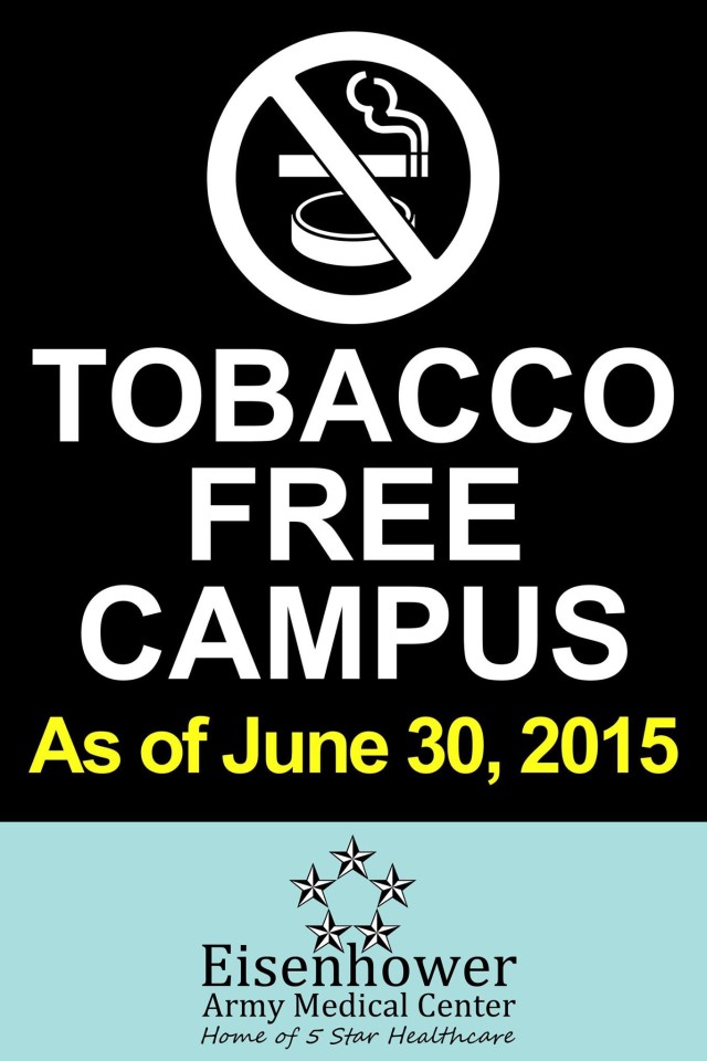 Eisenhower Army Medical Center is Smoke-Free