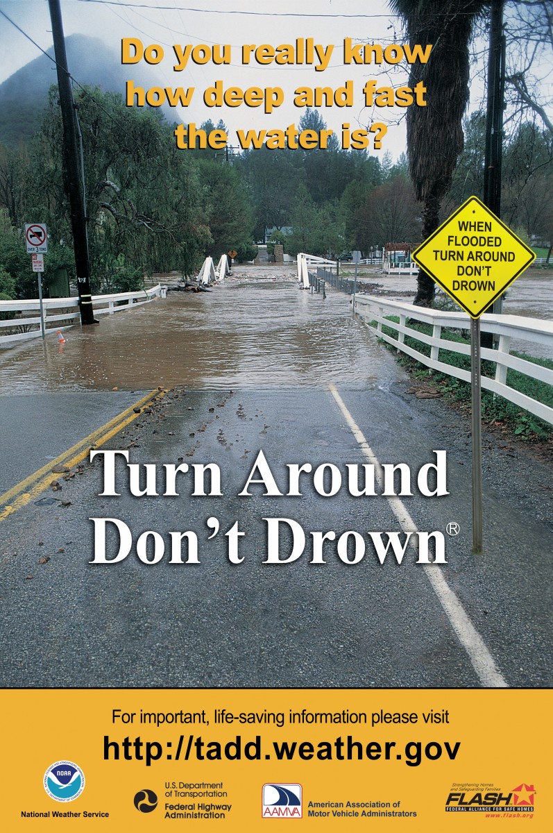 During heavy rains - Turn Around, Don't Drown | Article | The United ...