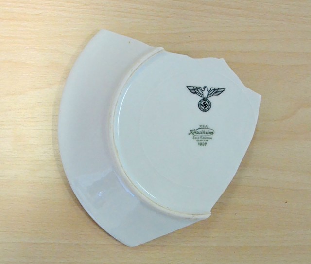 78-year-old porcelain dish found