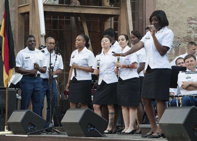 U.S. Army Europe Band and Chorus perform German-American Friendship concert