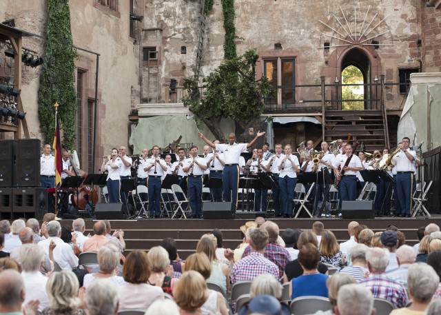 U.S. Army Europe Band and Chorus perform German-American Friendship concert