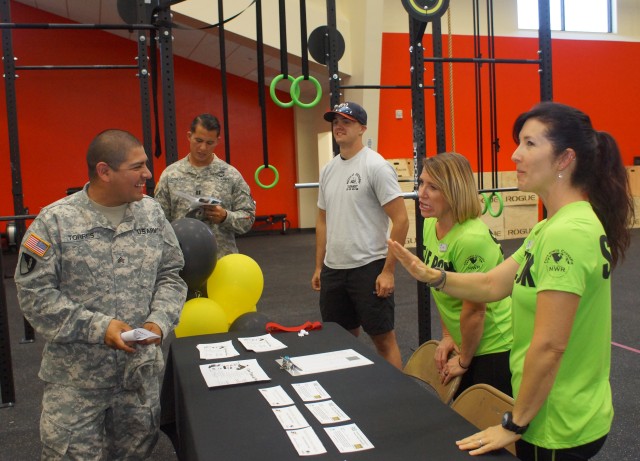 Fitness instructors explain how The Box activities and coaching are free
