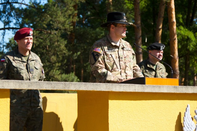 Allies mark start of training