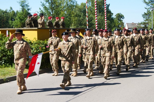 Allies mark start of training