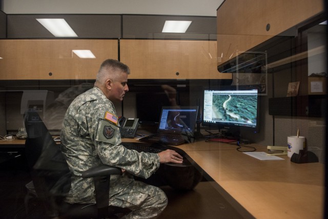 Map expert seeks to help engineer command reach its destination