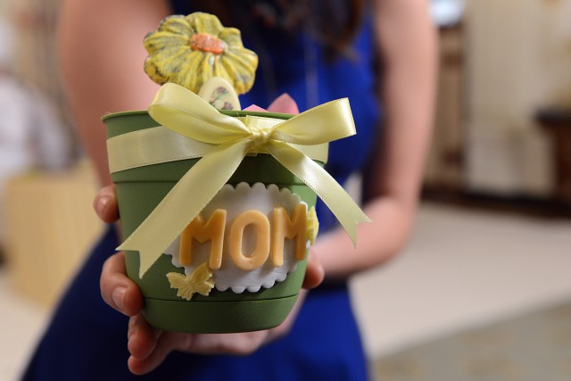 Miltary mothers honored at White House Mother's Day Tea