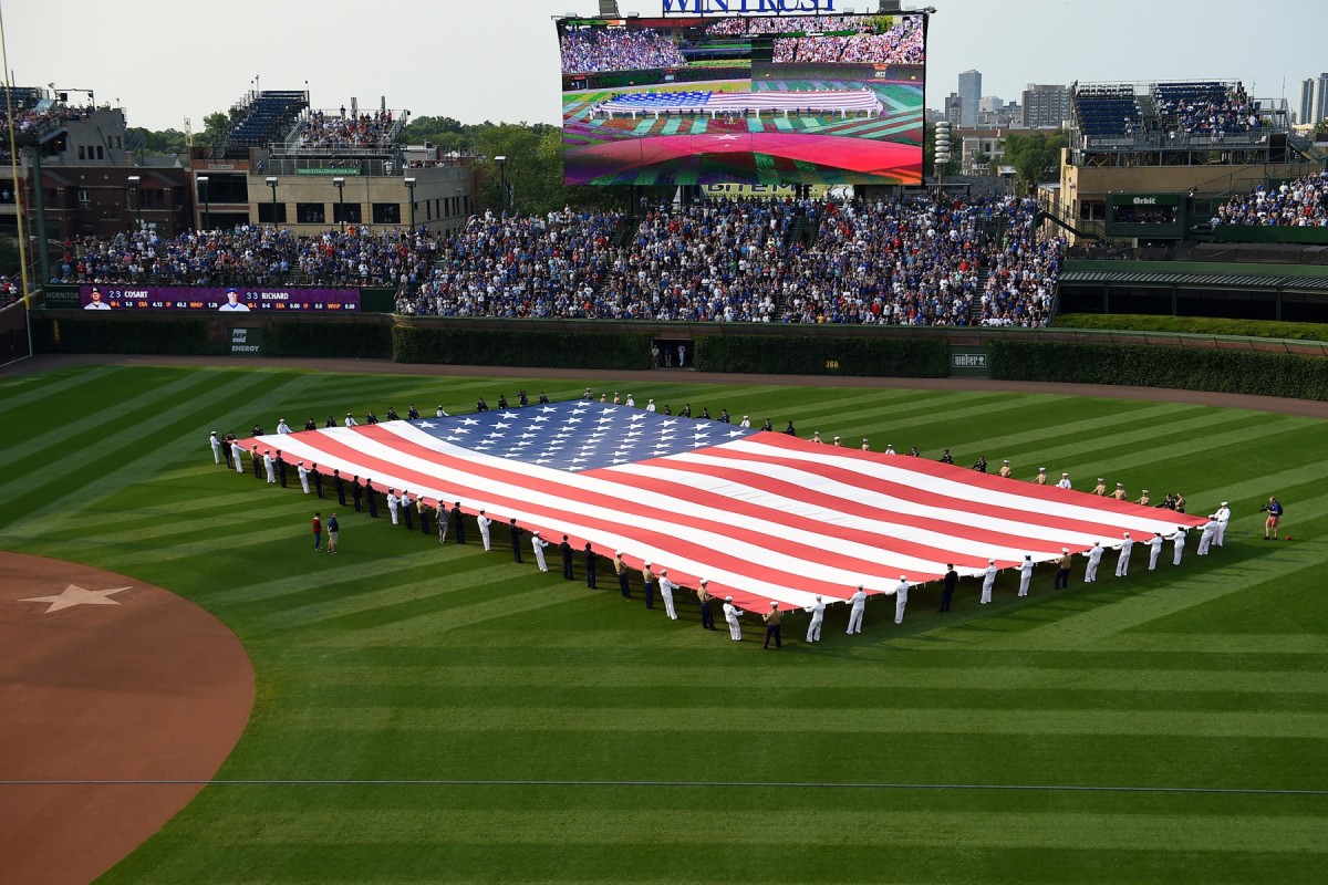 Chicago MLB teams honor service members during July 4 home games, Article