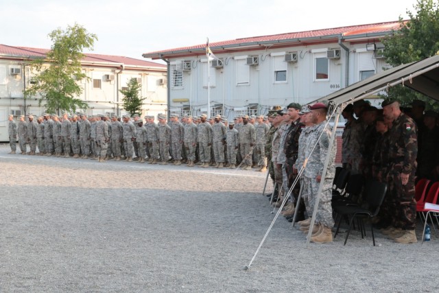 Guard battalion assumes command of multinational force in Kosovo