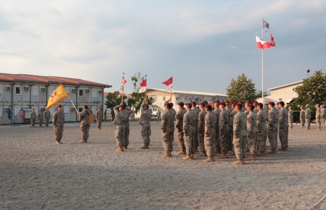 Guard battalion assumes command of multinational force in Kosovo