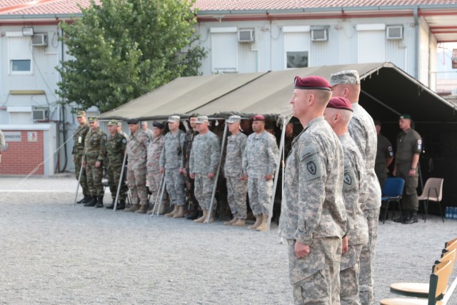Guard battalion assumes command of multinational force in Kosovo