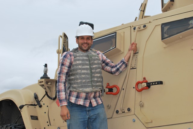 Wearing body armored vests during ARL's greening course strengthens experience