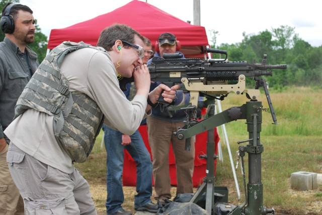 Wearing body armored vests during ARL's greening course strengthens experience