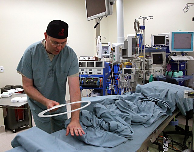 Chipped sponges, 'magic' wand help ensure patient safety