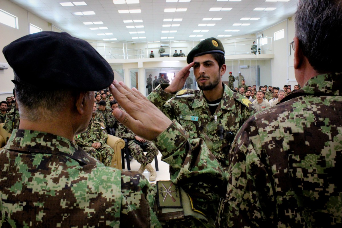 ANA Military Police Guard Command graduates 80 Afghan military police ...