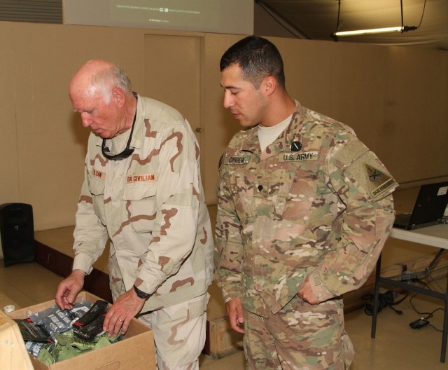 Soldiers civilians train together