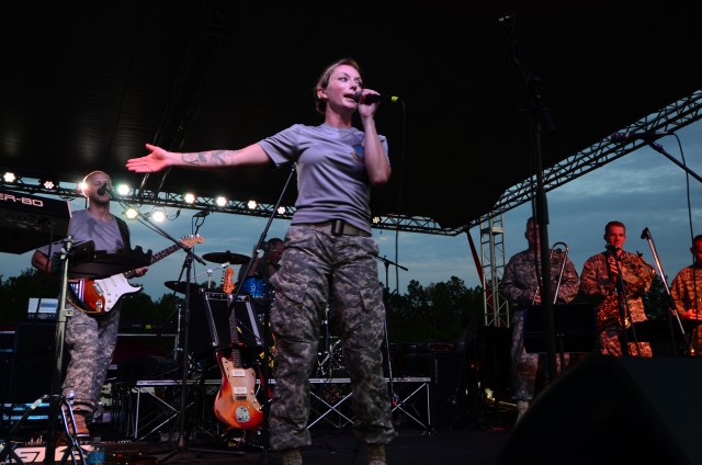 Rocking out
