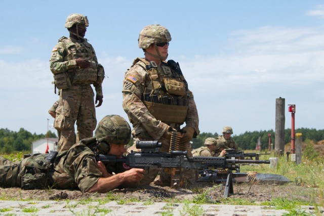 Allied Soldiers build on fundamentals during training