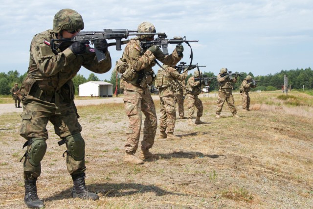 Allied Soldiers build on fundamentals during training