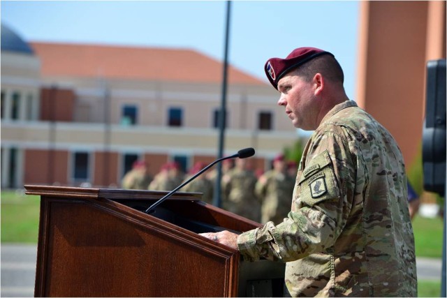 Col. Foster's outgoing remarks