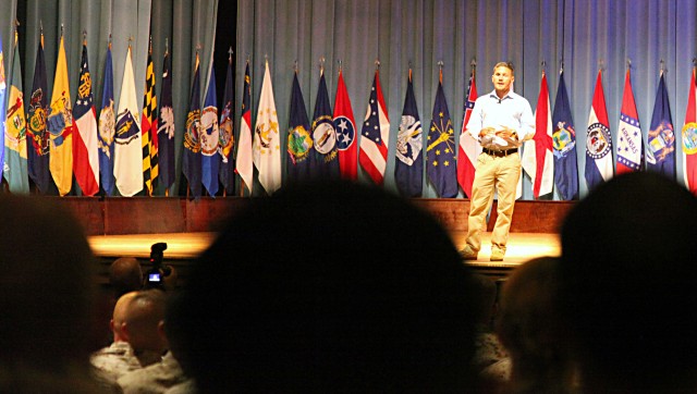 Medal of Honor recipient to WTB Soldiers: 'Make most of transition'