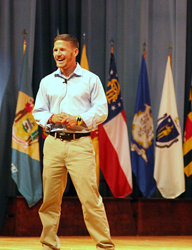 Medal of Honor recipient to WTB Soldiers: 'Make most of transition'