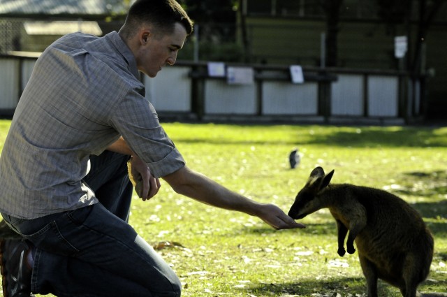 I Corps Soldiers experience Australian culture