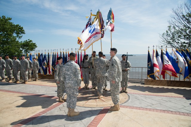 1st Area Medical Laboratory holds change of command